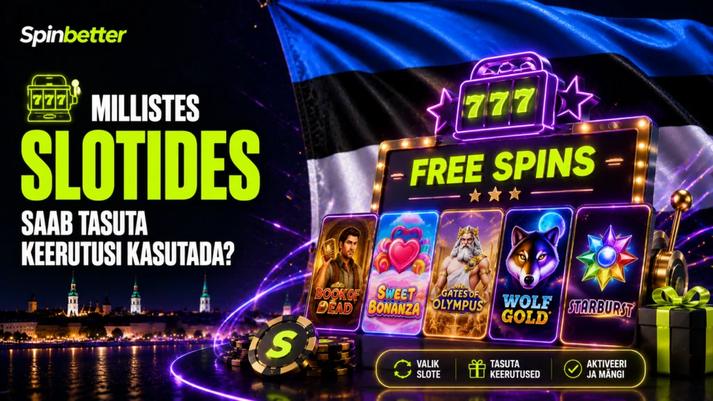 Millistes slotides saab tasuta keerutusi kasutada?